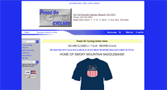 Desktop Screenshot of poweroncycling.com